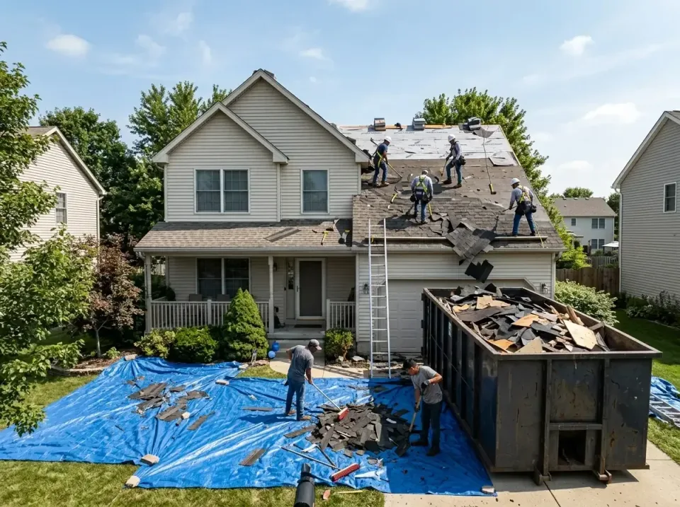 roof-replacement-debris-remova-004 — frequently asked questions, Cheapest Dumpster Rentals in Phenix City, AL